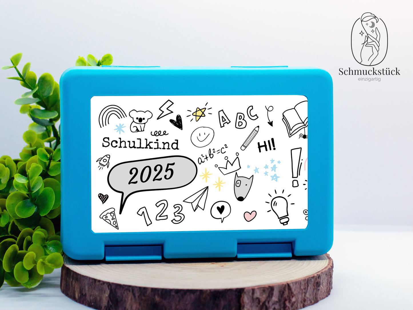 Brotdose / Brotbüchse personalisiert mit Namen und Motiv oder Foto