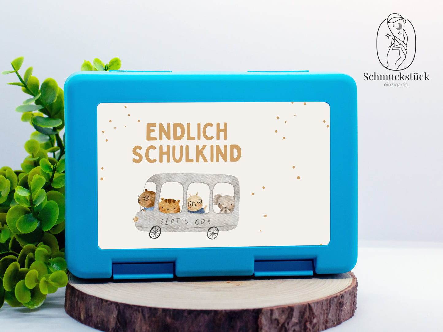 Brotdose / Brotbüchse personalisiert mit Namen und Motiv oder Foto