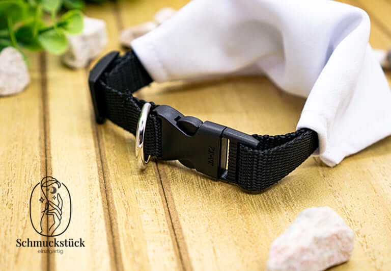 Personalisiertes Hundehalsband mit Halstuch – der perfekte Look für deinen Vierbeiner!, Schmuckstück - einzigartig