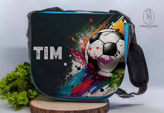 Schultertasche, Tragetasche, Kindergartentasche mit individuellen Aufdruck für Kindergarten oder Schule, Schmuckstück - einzigartig