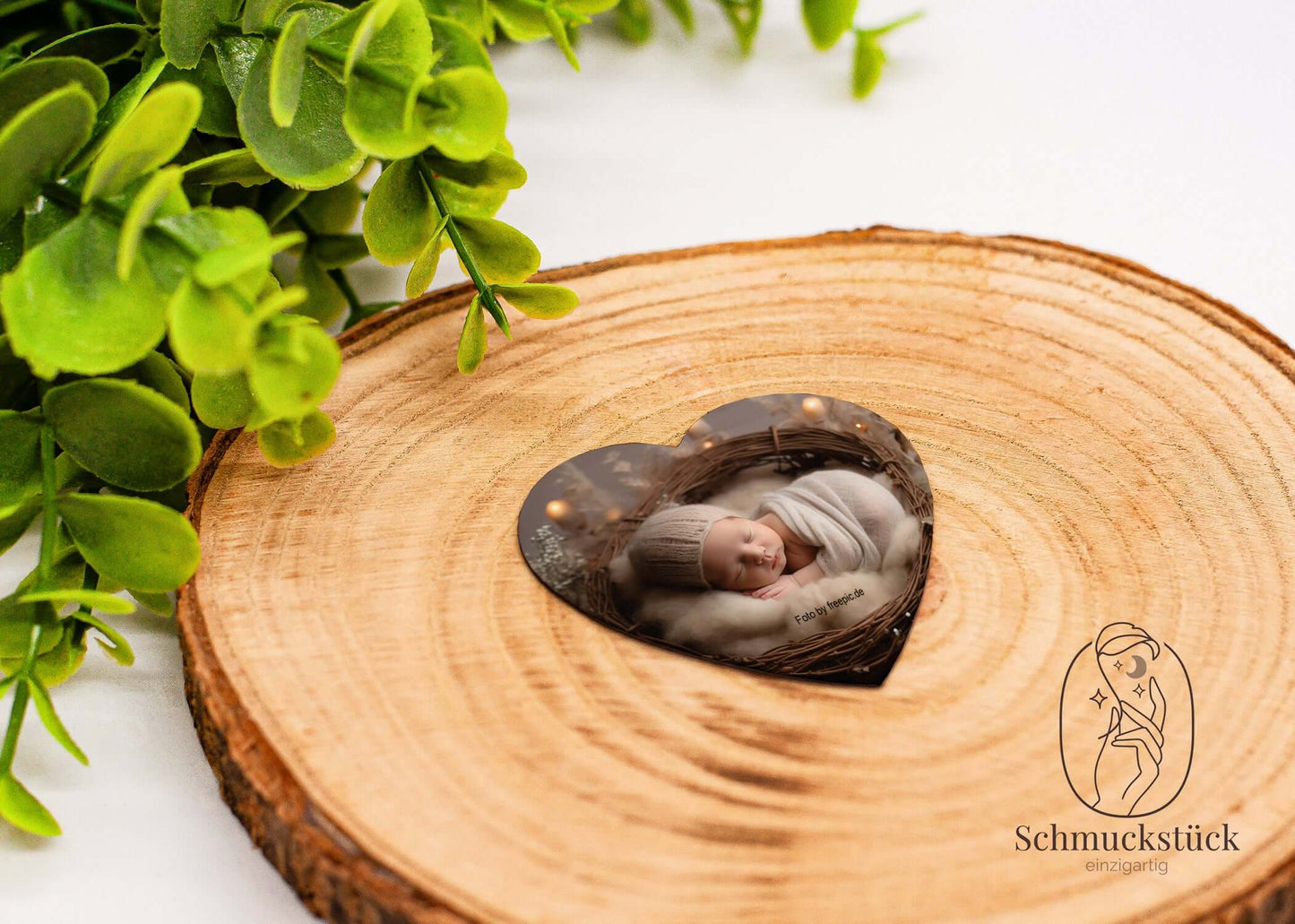 Kühlschrankmagnet / Magnet mit individuellen Foto / Text, Schmuckstück - einzigartig