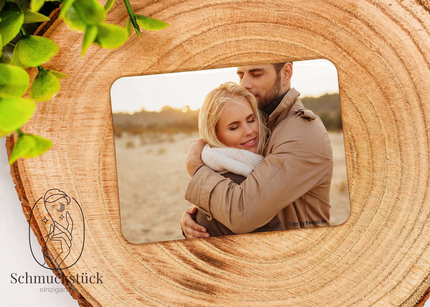 Kühlschrankmagnet / Magnet mit individuellen Foto / Text, Schmuckstück - einzigartig