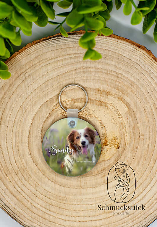 Schlüsselanhänger mit individuellen Aufdruck, Foto, Design oder Logo aus MDF mit Schlüsselring *Geschenkidee, Schmuckstück - einzigartig