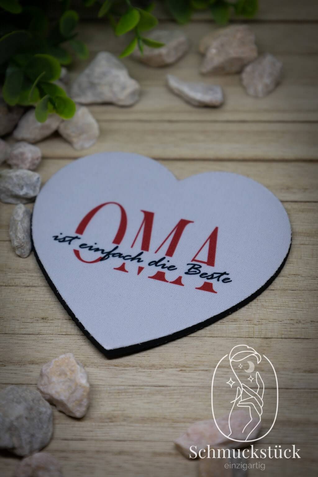 Untersetzer Gummi als Tassenuntersetzer mit eigenem Foto oder Text, Schmuckstück - einzigartig