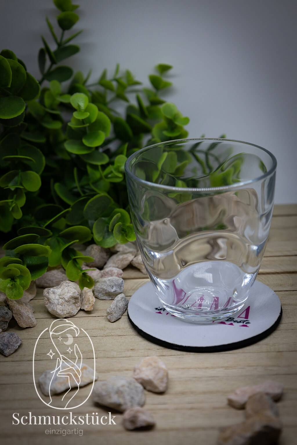 Untersetzer Gummi als Tassenuntersetzer mit eigenem Foto oder Text, Schmuckstück - einzigartig