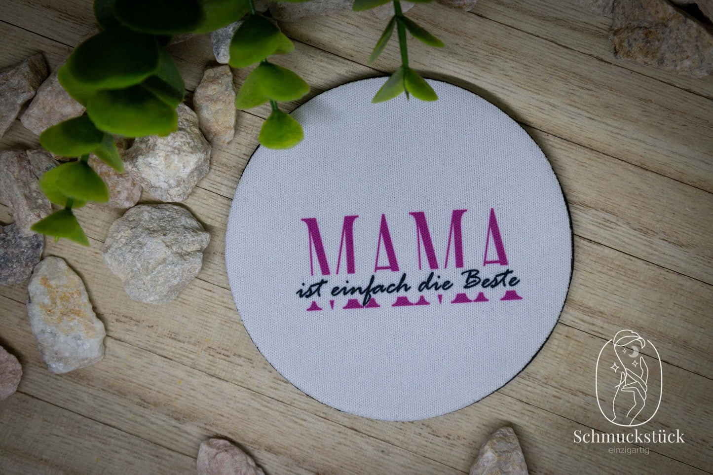 Untersetzer Gummi als Tassenuntersetzer mit eigenem Foto oder Text, Schmuckstück - einzigartig