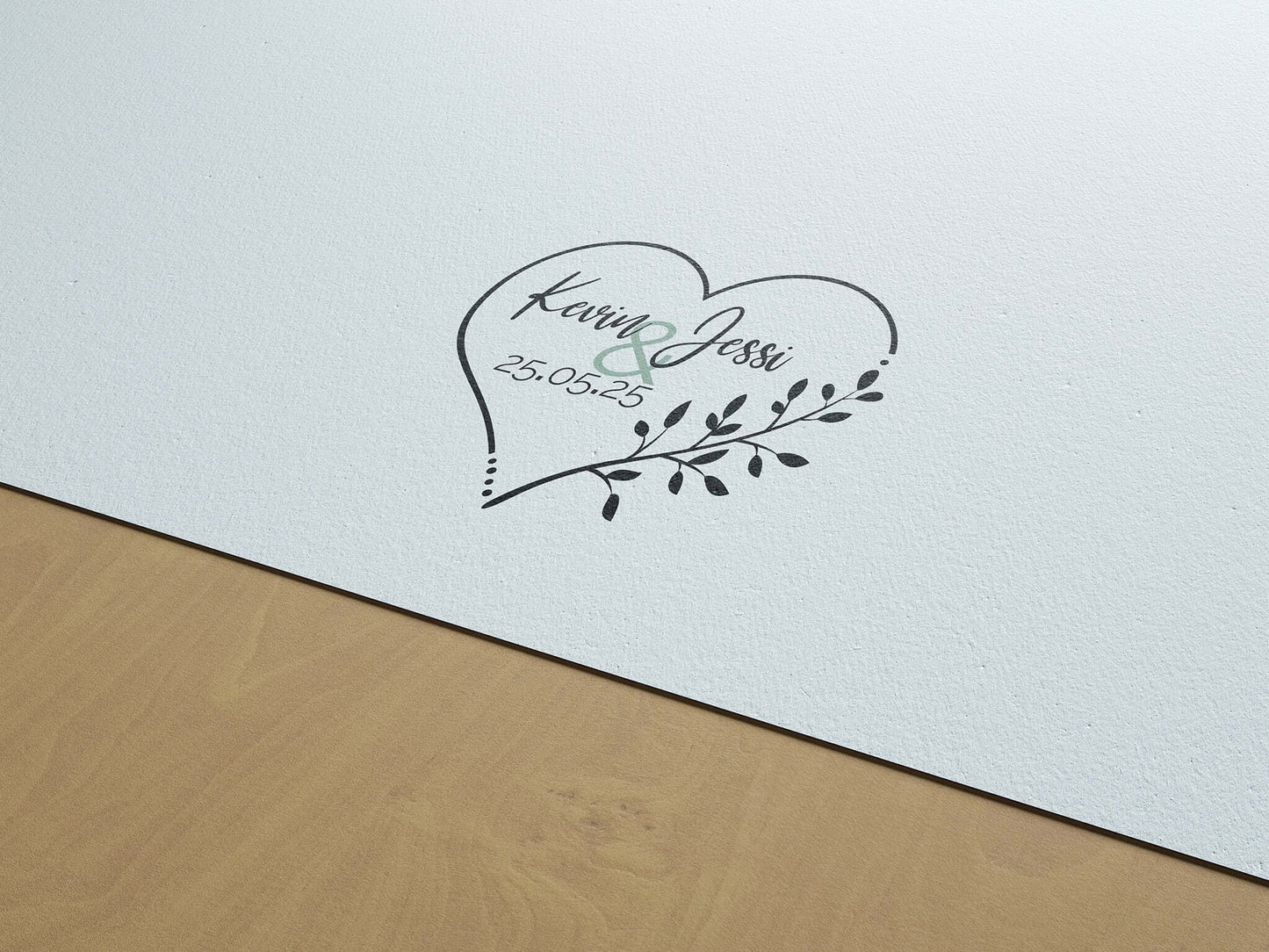 Vorgefertigtes Logo Design, Hochzeits-Monogramm, Modernes Hochzeits-Logo für Hochzeit, Schmuckstück - einzigartig