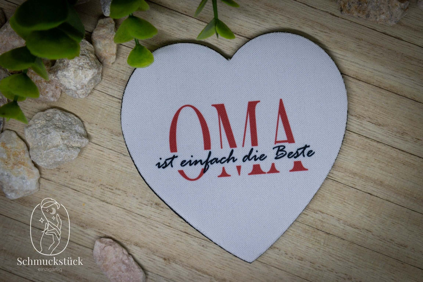 Untersetzer Gummi als Tassenuntersetzer mit eigenem Foto oder Text, Schmuckstück - einzigartig