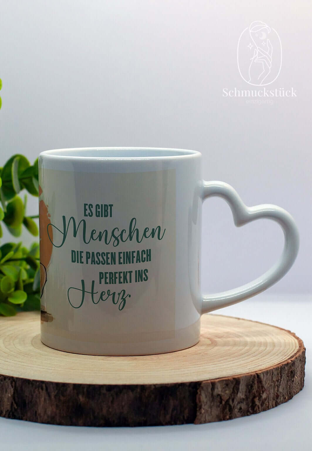 Personalisierte Tassen zum Jahrestag, Valentinstag *Geschenkidee für Hochzeit, Schmuckstück - einzigartig