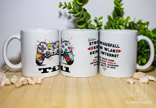 Fototasse mit individuellen Foto, Aufdruck, Text oder Spruch, Schmuckstück - einzigartig