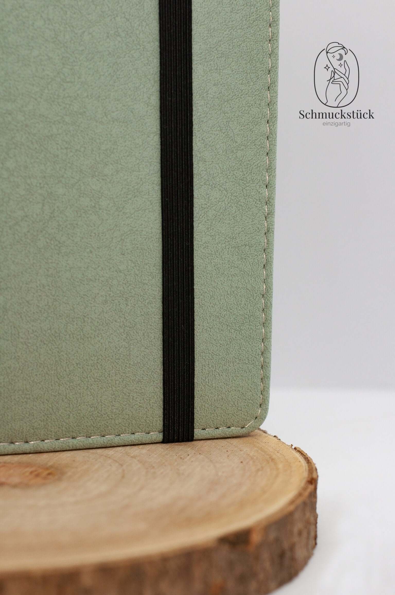 Planer, Notizbuch mit Logo *individuell erstellbar als Geschenkidee zur Hochzeit, Schule oder Büro, Schmuckstück - einzigartig