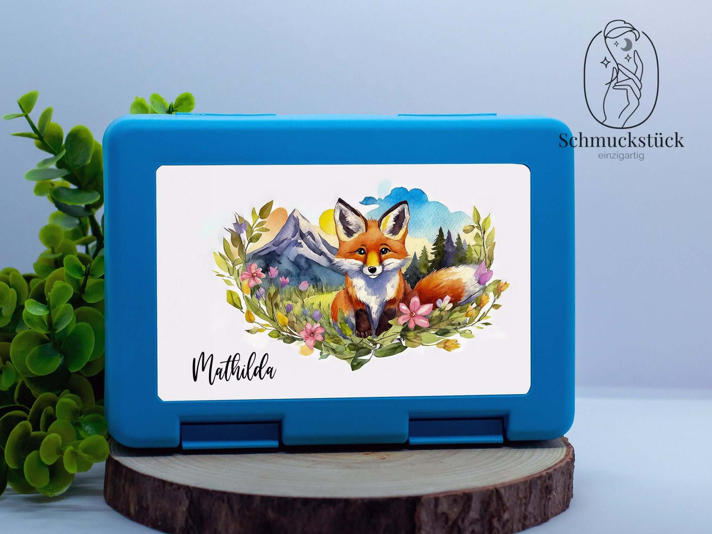 Brotdose / Brotbüchse personalisiert mit Namen und Motiv oder Foto, Schmuckstück - einzigartig