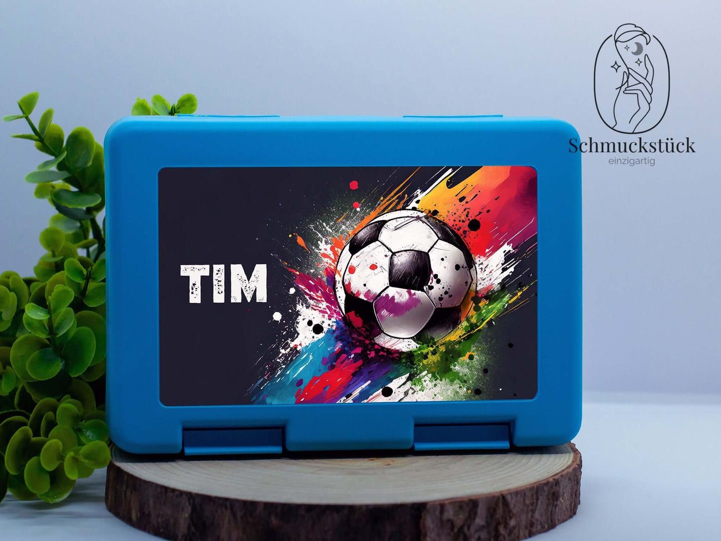 Brotdose / Brotbüchse personalisiert mit Namen und Motiv oder Foto, Schmuckstück - einzigartig