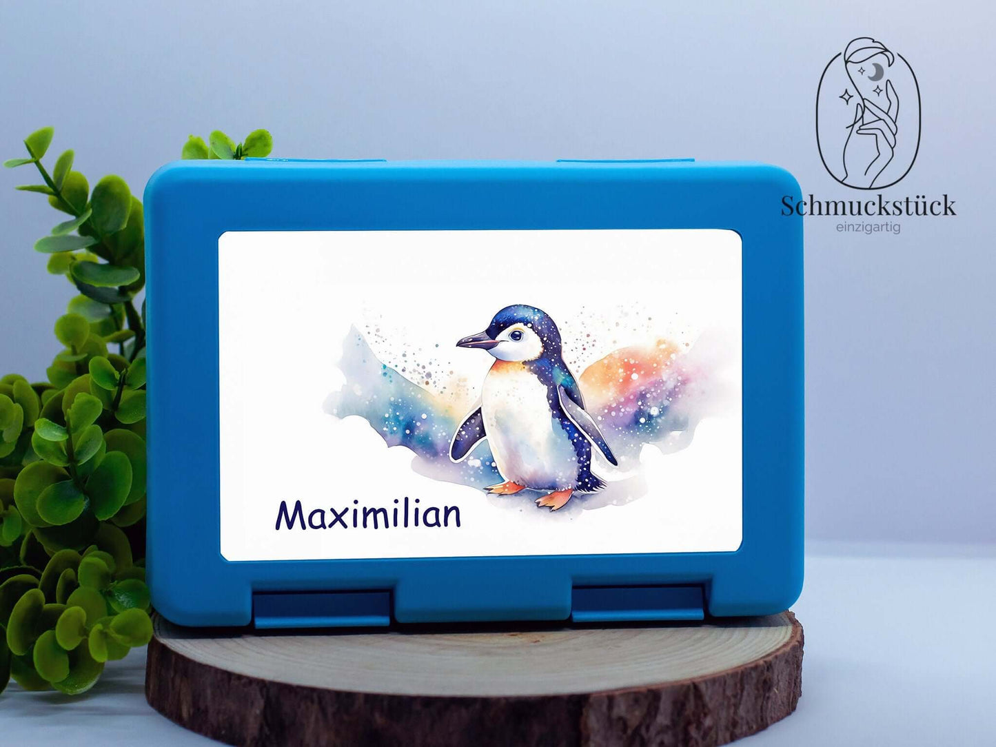 Brotdose / Brotbüchse personalisiert mit Namen und Motiv oder Foto, Schmuckstück - einzigartig