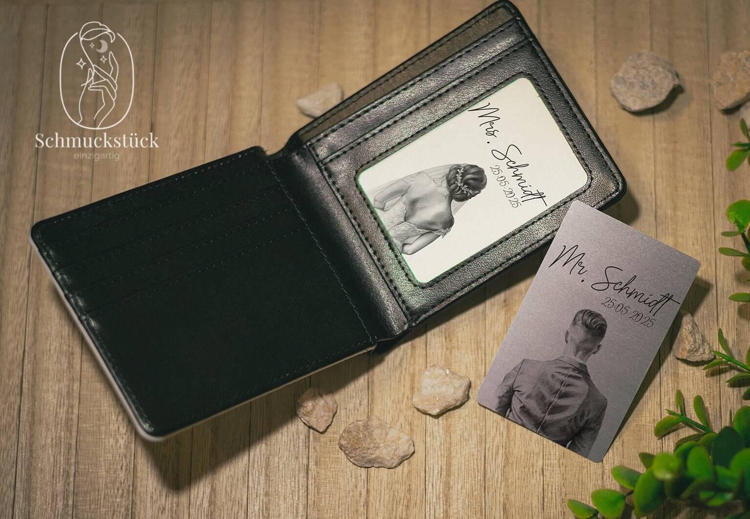 Visitenkarten als Partner Karten - personalisierte Geschenkkarten für Deinen Liebsten zum Valentinstag, Hochzeit, Jahrestag, Schmuckstück - einzigartig