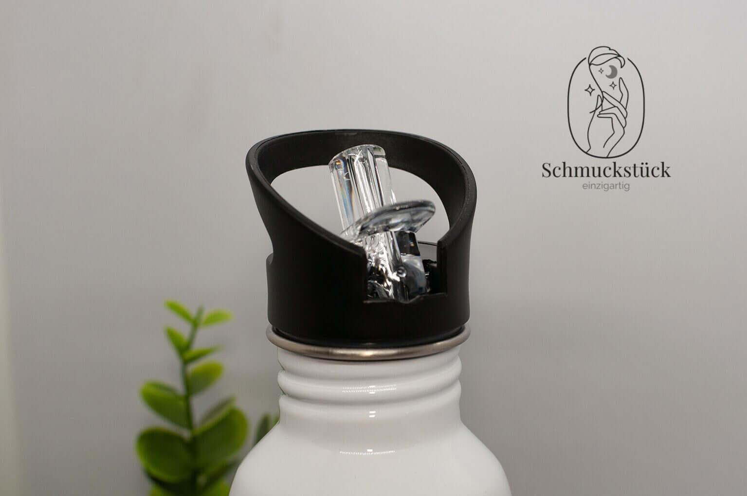 personalisierte Trinkflasche mit Foto und Name für Schule, Schuleinführung oder Kindergarten, Schmuckstück - einzigartig