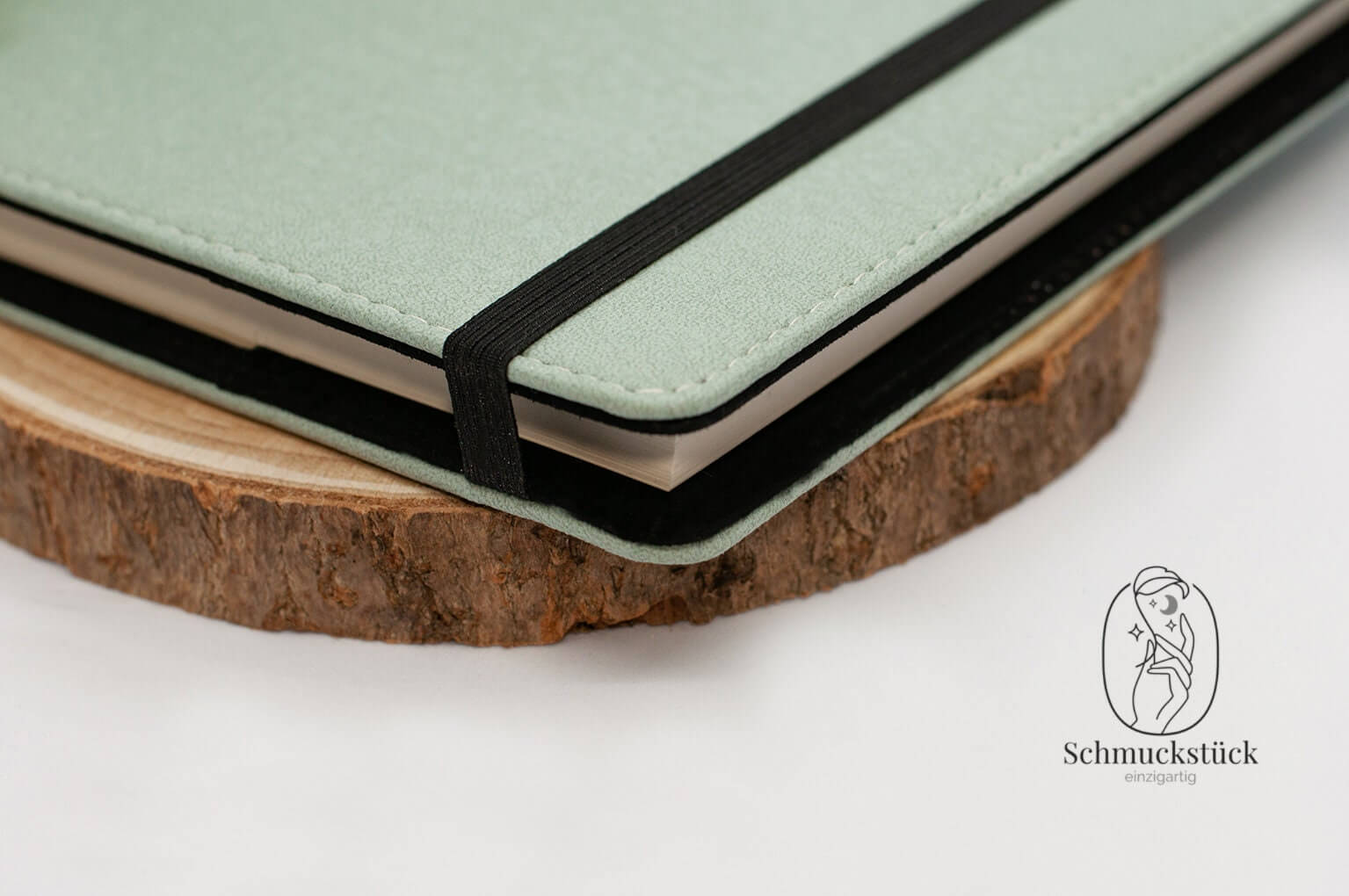 Planer, Notizbuch mit Logo *individuell erstellbar als Geschenkidee zur Hochzeit, Schule oder Büro, Schmuckstück - einzigartig