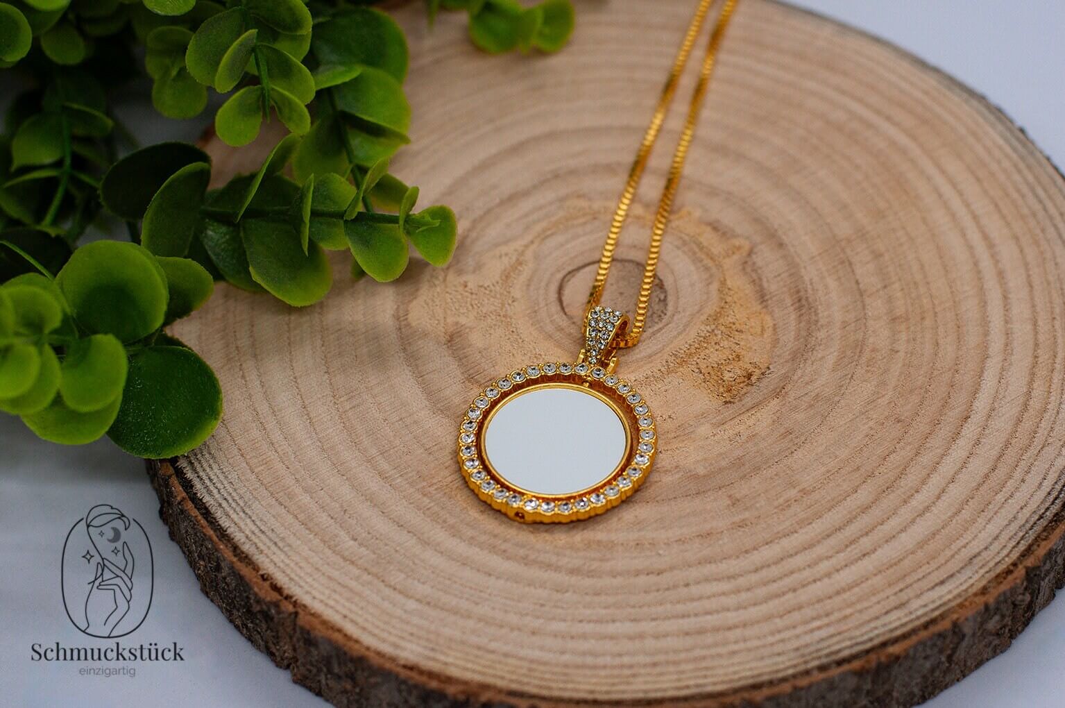 Kette mit individuellen Aufdruck *eigenes Foto, Design oder Logo, Schmuckstück - einzigartig