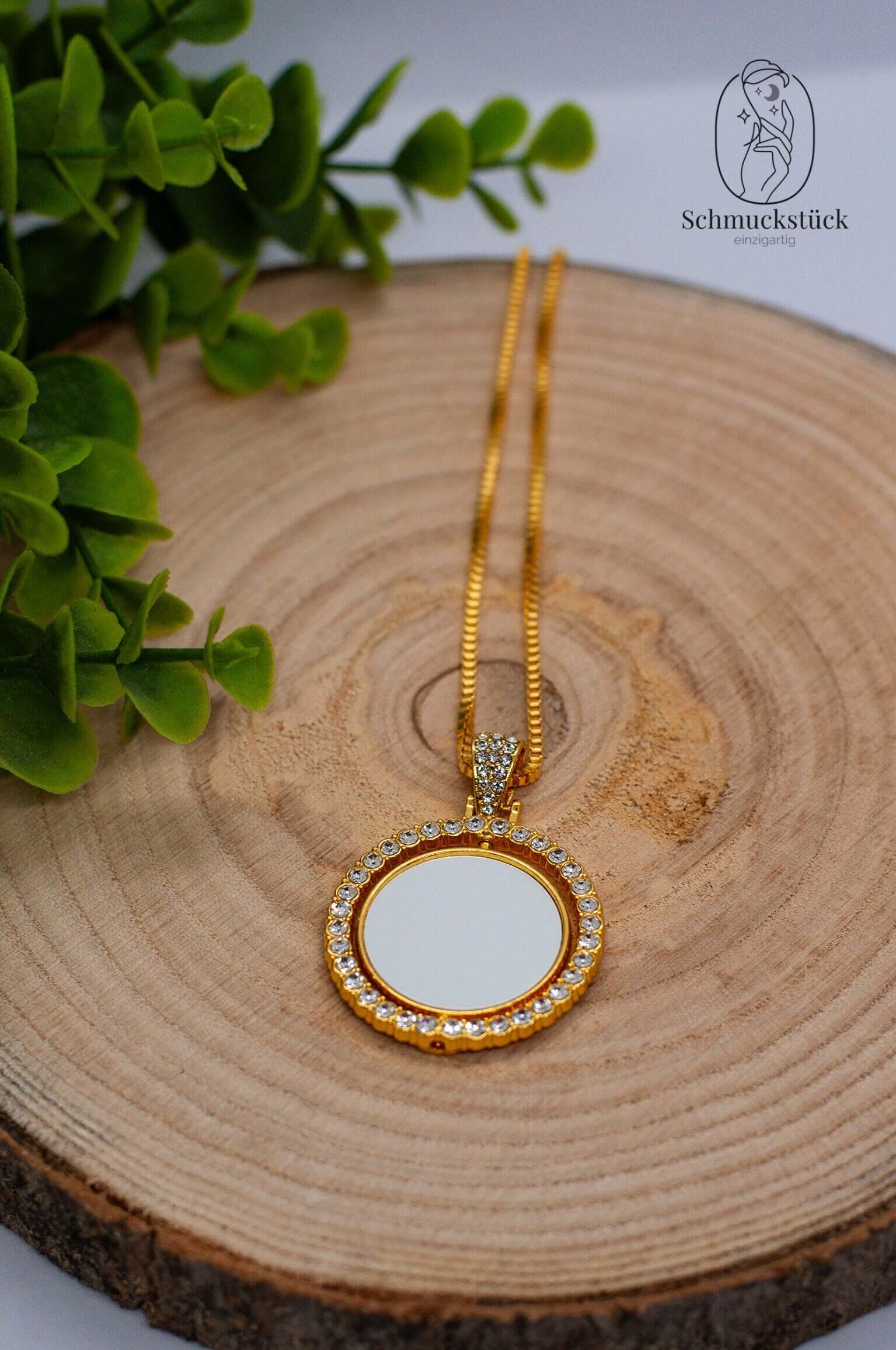 Kette mit individuellen Aufdruck *eigenes Foto, Design oder Logo, Schmuckstück - einzigartig