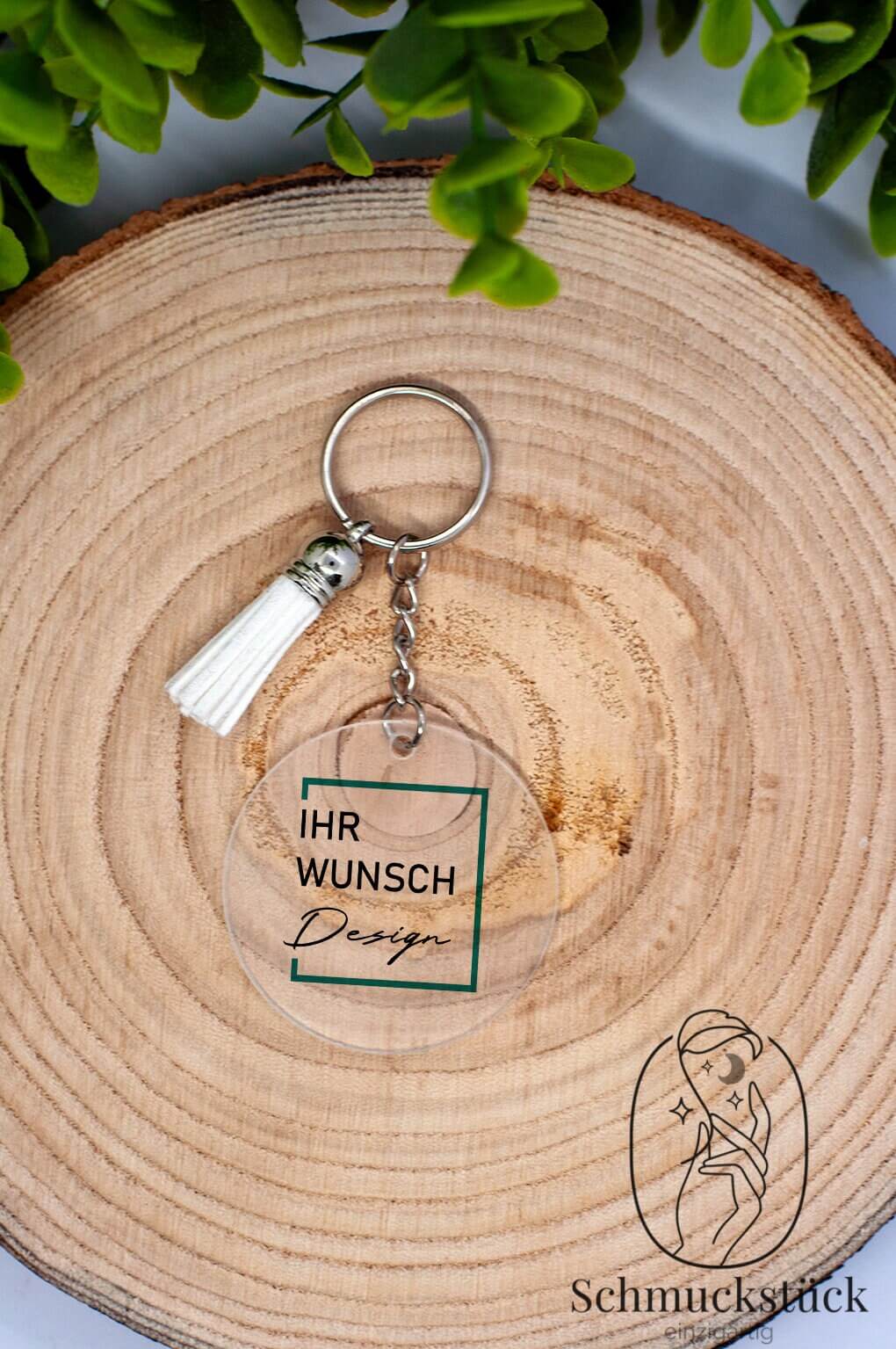 Acryl Schlüsselanhänger mit individuellen Aufdruck *Foto *Text als Geschenkidee, Schmuckstück - einzigartig