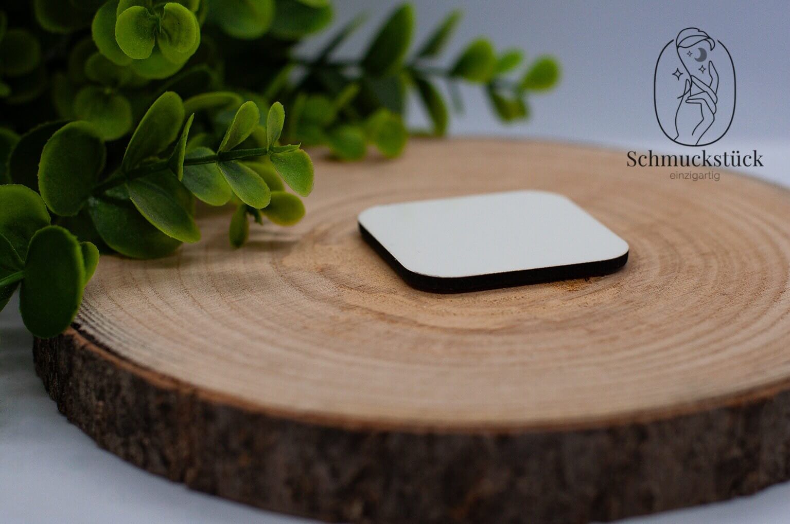 individuell personalisierter Fotomagnet aus MDF mit eigenem Foto, Schmuckstück - einzigartig