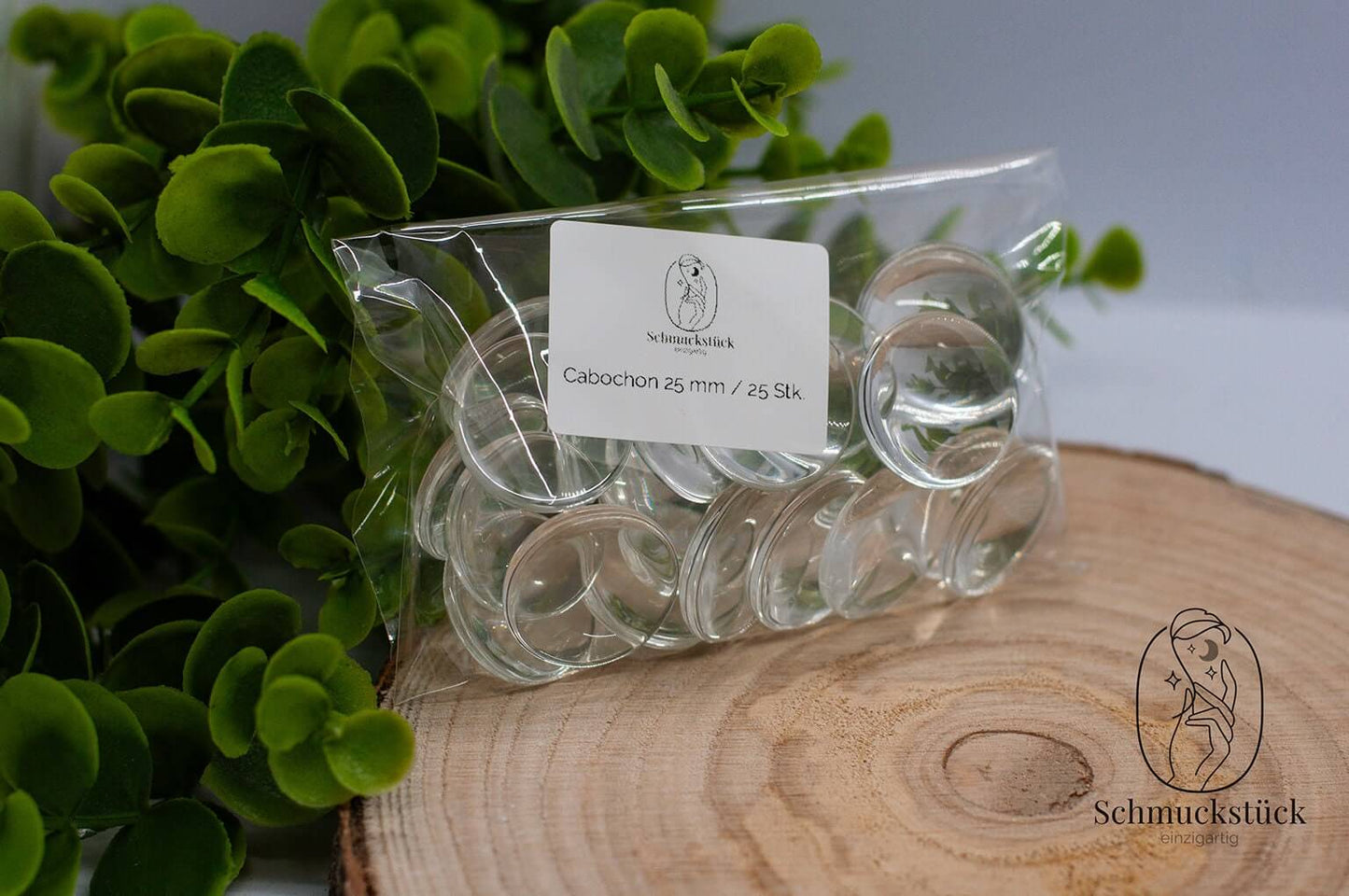 Glas Cabochon / 8 / 10 / 12 / 20 / 25 / 30 / 18x24 / rund / oval, Schmuckstück - einzigartig