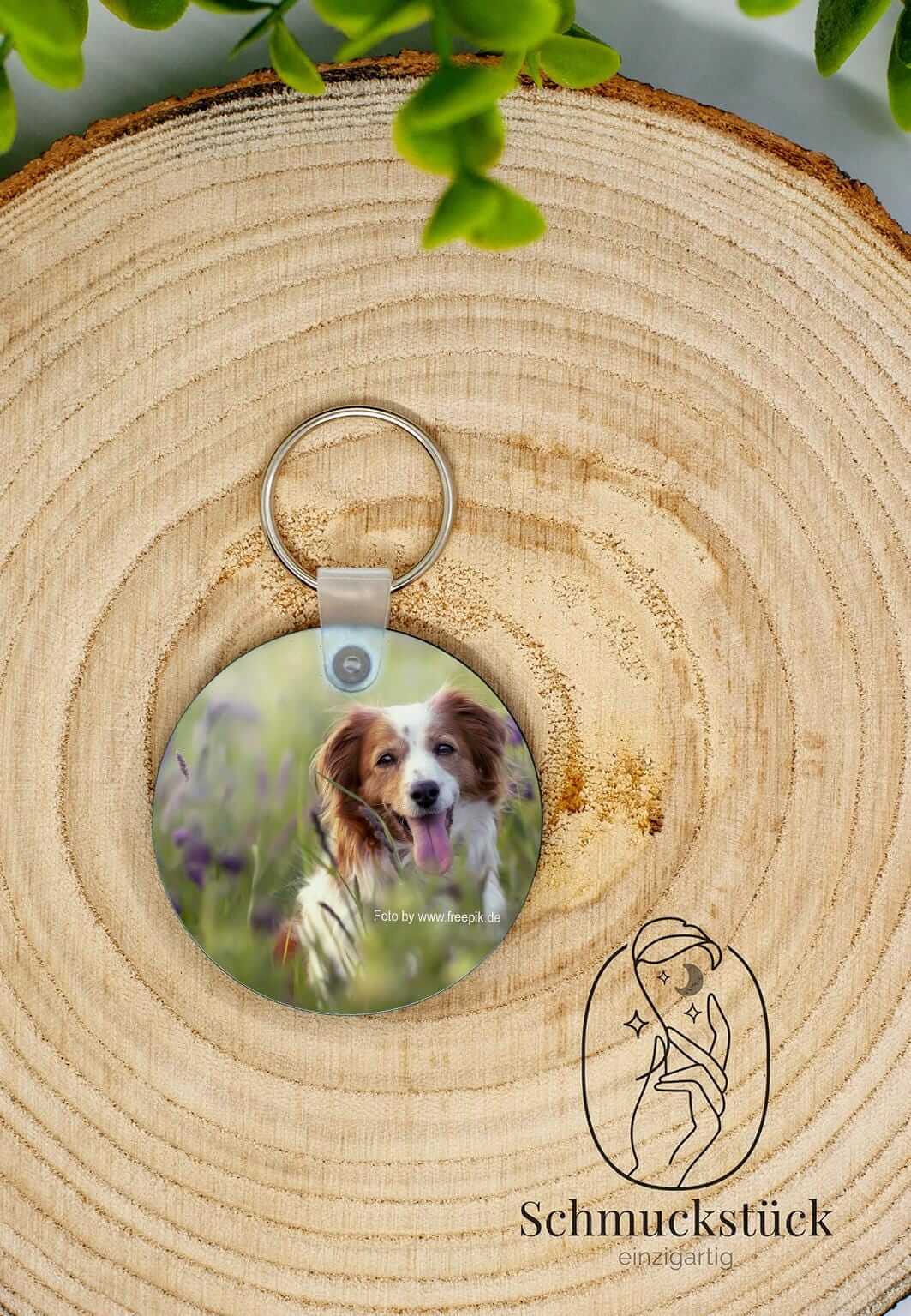 Schlüsselanhänger mit individuellen Aufdruck, Foto, Design oder Logo aus MDF mit Schlüsselring *Geschenkidee, Schmuckstück - einzigartig