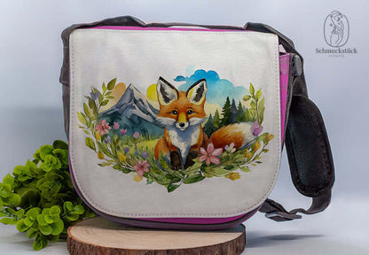 Schultertasche, Tragetasche, Kindergartentasche mit individuellen Aufdruck für Kindergarten oder Schule, Schmuckstück - einzigartig