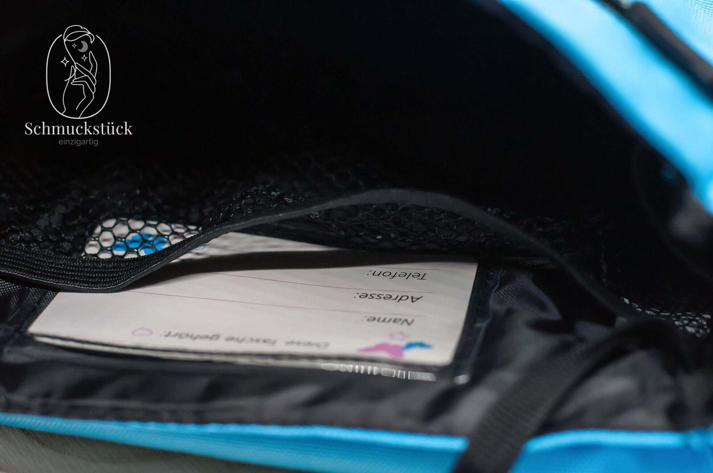 Schultertasche, Tragetasche, Kindergartentasche mit individuellen Aufdruck für Kindergarten oder Schule, Schmuckstück - einzigartig